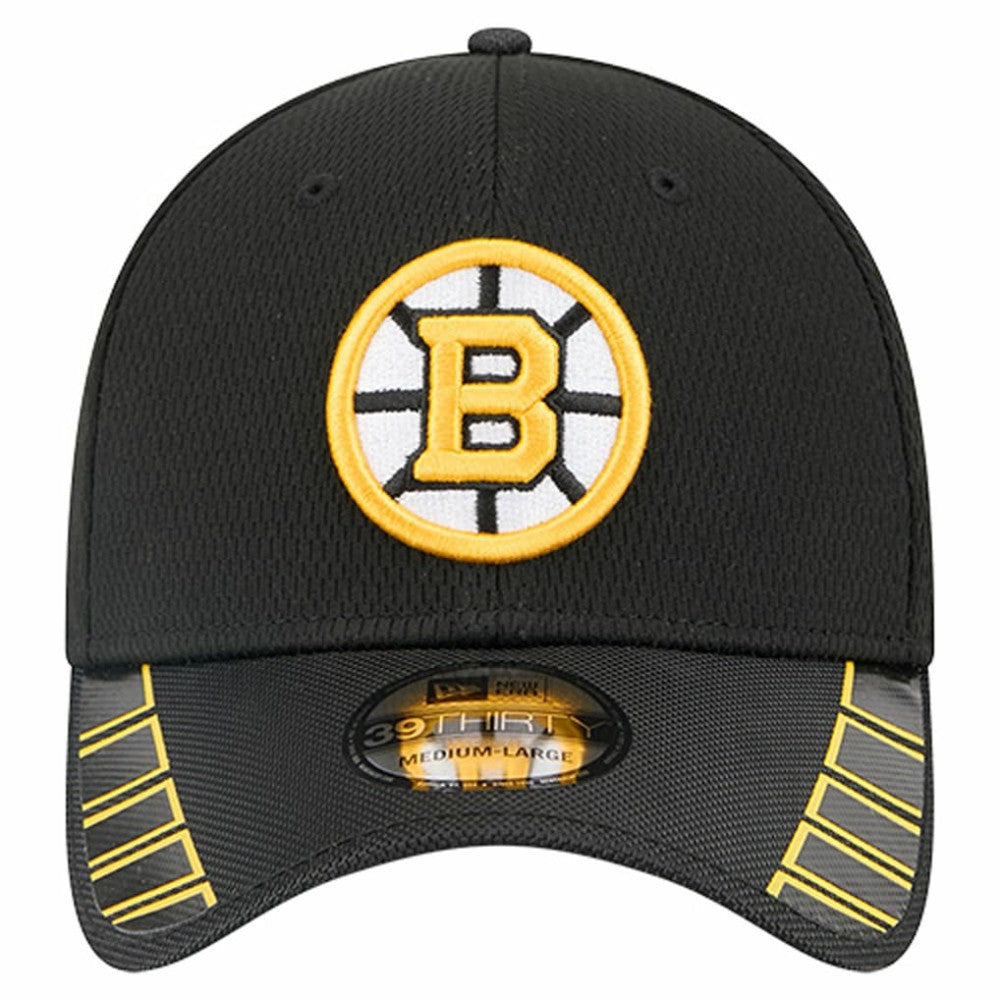 NHL Boston Bruins New Era Visor Hit 39THIRTY Flex Hat