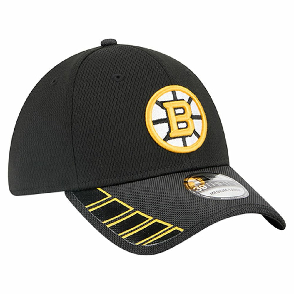 NHL Boston Bruins New Era Visor Hit 39THIRTY Flex Hat