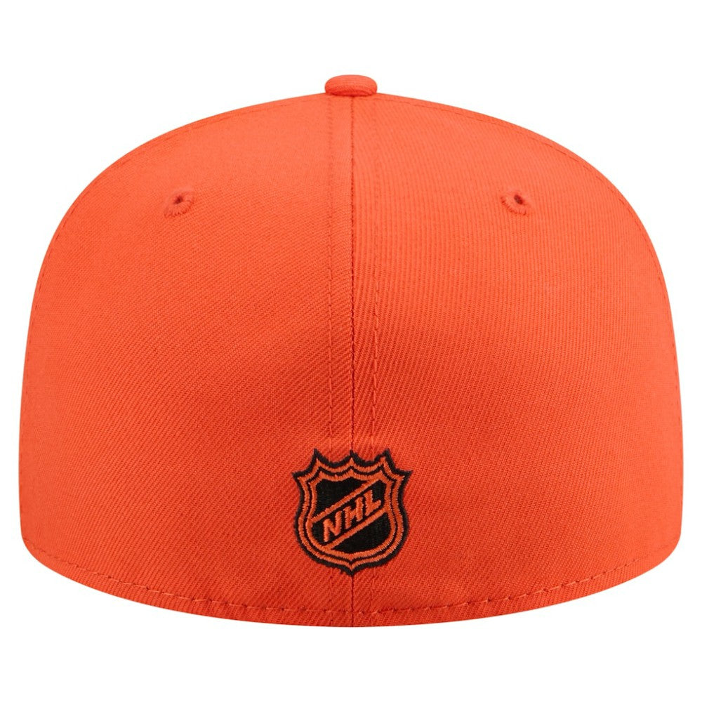 NHL Anaheim Ducks New Era Oversized Vintage Arch 59Fifty Fitted Hat