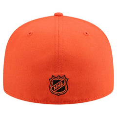 NHL Anaheim Ducks New Era Oversized Vintage Arch 59Fifty Fitted Hat