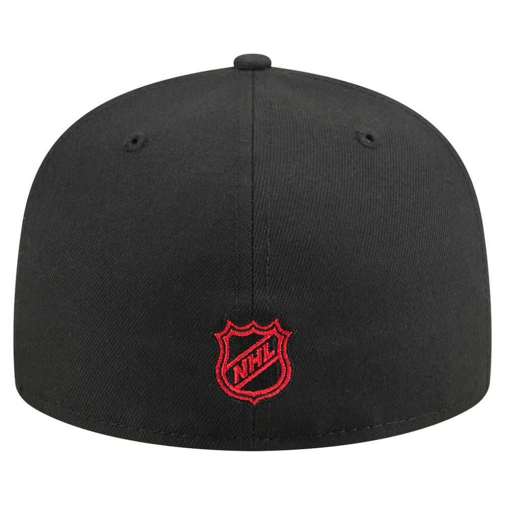 NHL Chicago Blackhawks New Era Oversized Vintage Arch 59Fifty Fitted Hat
