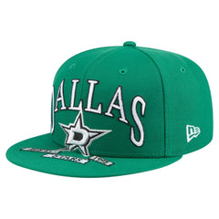 NHL Dallas Stars New Era Oversized Vintage Arch 59Fifty Fitted Hat