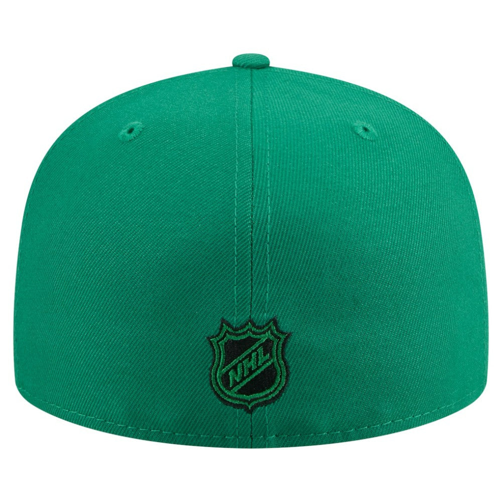 NHL Dallas Stars New Era Oversized Vintage Arch 59Fifty Fitted Hat