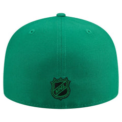 NHL Dallas Stars New Era Oversized Vintage Arch 59Fifty Fitted Hat