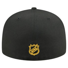 NHL Pittsburgh Penguins New Era Oversized Vintage Arch 59Fifty Fitted Hat