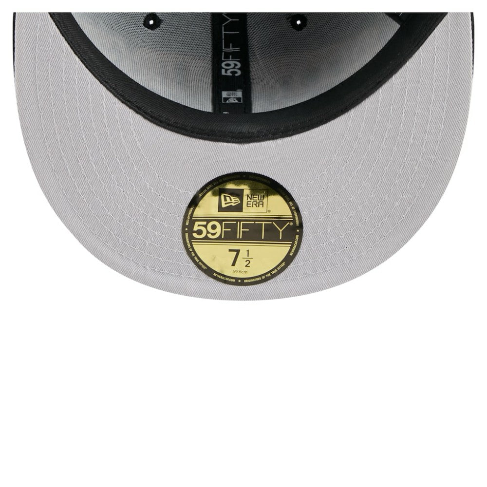 NHL Pittsburgh Penguins New Era Oversized Vintage Arch 59Fifty Fitted Hat