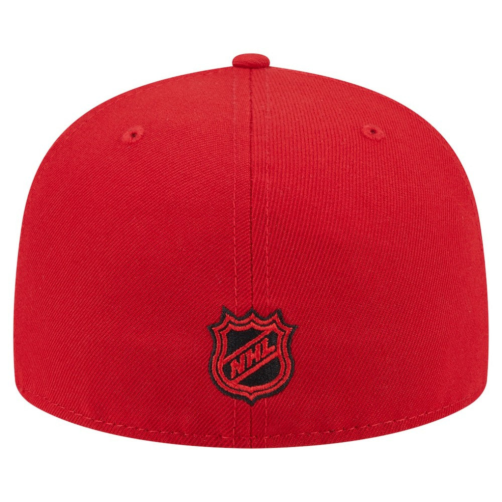 NHL New Jersey Devils New Era Oversized Vintage Arch 59Fifty Fitted Hat