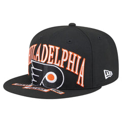 NHL Philadelphia Flyers New Era Oversized Vintage Arch 59Fifty Fitted Hat