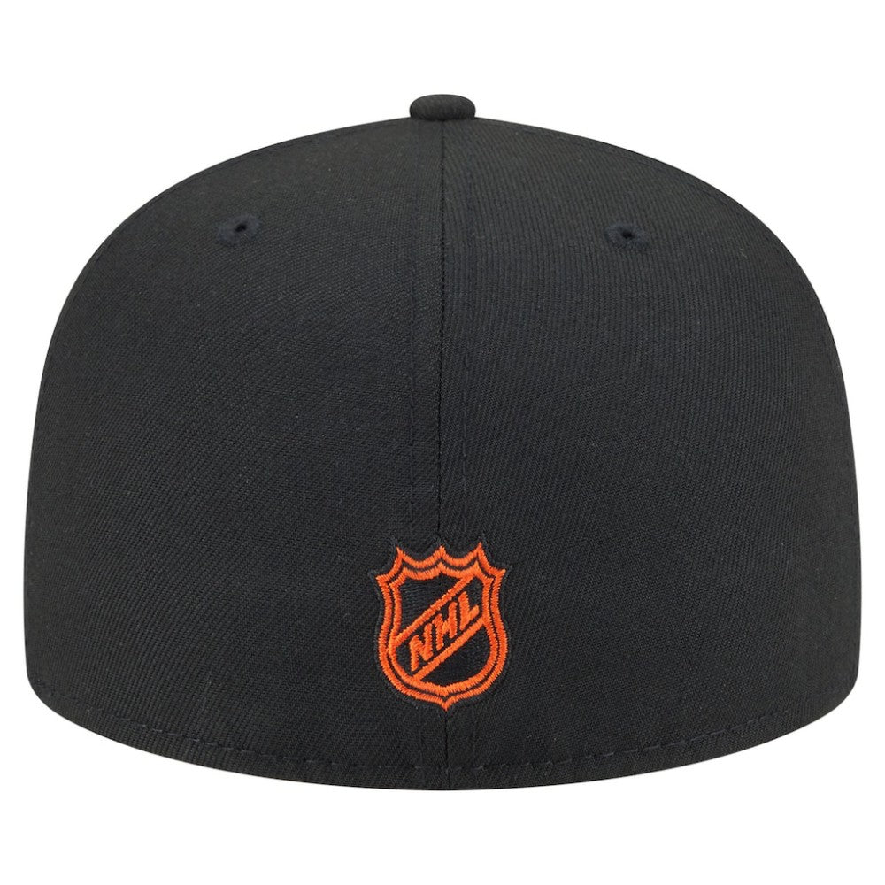 NHL Philadelphia Flyers New Era Oversized Vintage Arch 59Fifty Fitted Hat