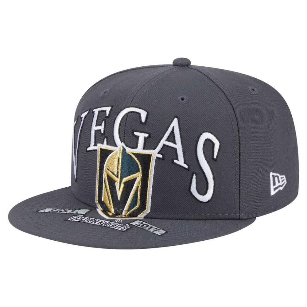 NHL Vegas Golden Knights New Era Oversized Vintage Arch 59Fifty Fitted Hat