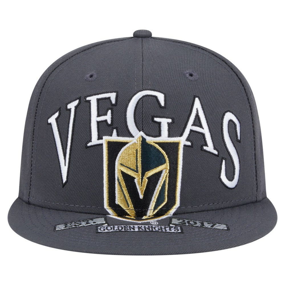 NHL Vegas Golden Knights New Era Oversized Vintage Arch 59Fifty Fitted Hat