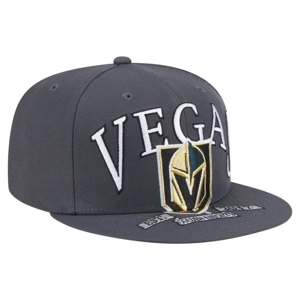 NHL Vegas Golden Knights New Era Oversized Vintage Arch 59Fifty Fitted Hat