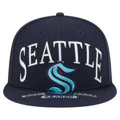 NHL Seattle Kraken New Era Oversized Vintage Arch 59Fifty Fitted Hat