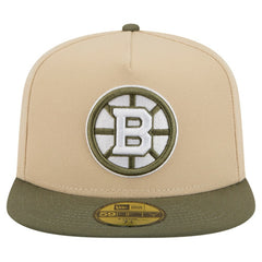 NHL Boston Bruins New Era Color Pack Two-Tone 59FIFTY A-Frame Fitted Hat