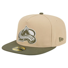NHL Colorado Avalanche New Era Color Pack Two-Tone 59FIFTY A-Frame Fitted Hat