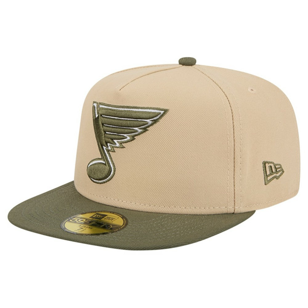NHL St. Louis Blues New Era Color Pack Two-Tone 59FIFTY A-Frame Fitted Hat