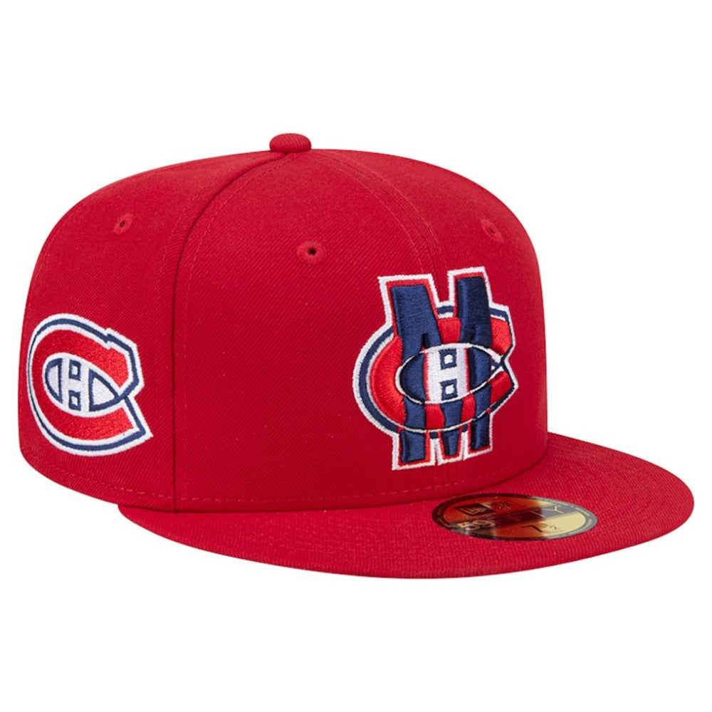NHL Montreal Canadiens New Era Deceptor 59FIFTY Fitted Hat
