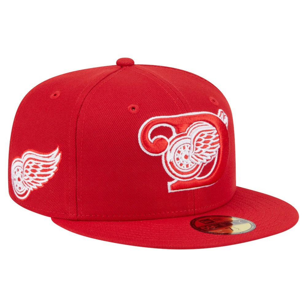 NHL Detroit Red Wings New Era Deceptor 59FIFTY Fitted Hat