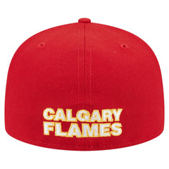 NHL Calgary Flames New Era Deceptor 59FIFTY Fitted Hat