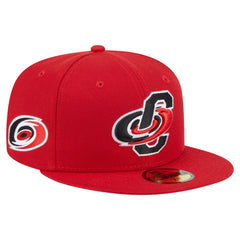 NHL Carolina Hurricanes New Era Deceptor 59FIFTY Fitted Hat