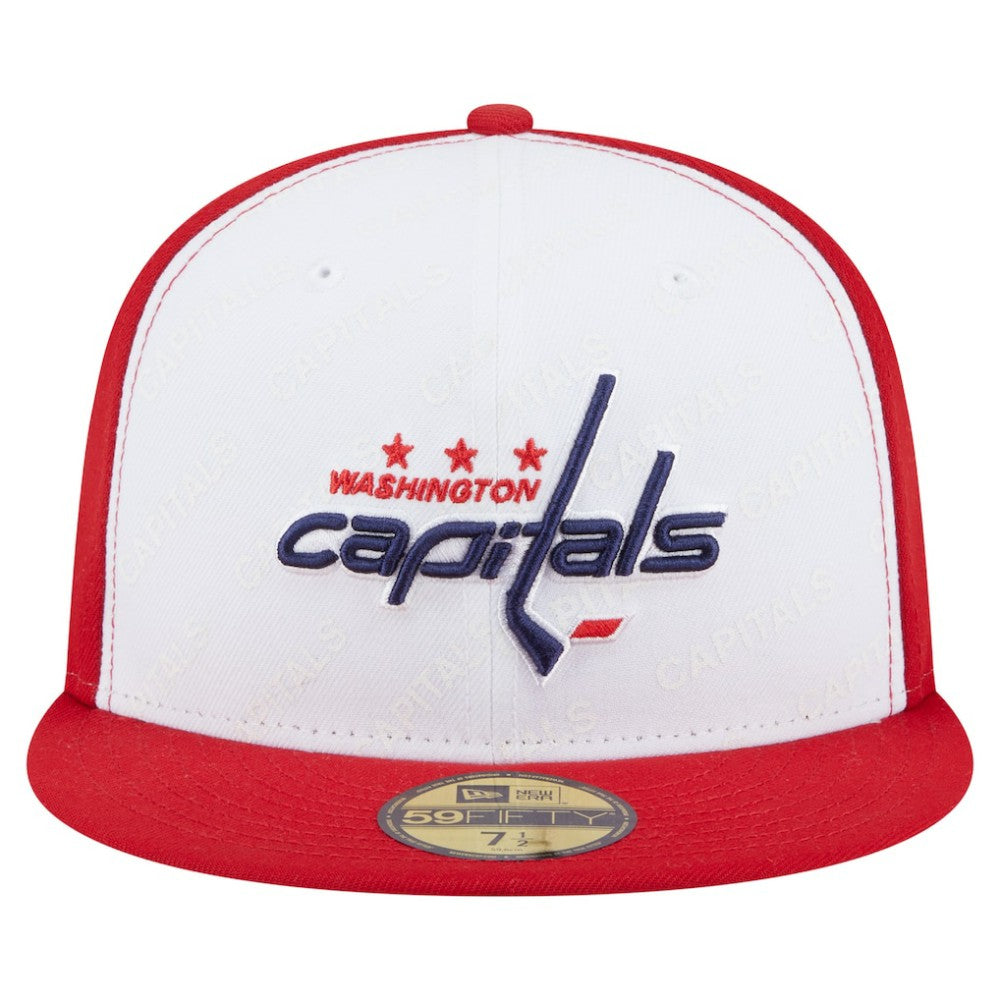 NHL Washington Capitals New Era Repeat Two-Tone 59FIFTY Fitted Hat
