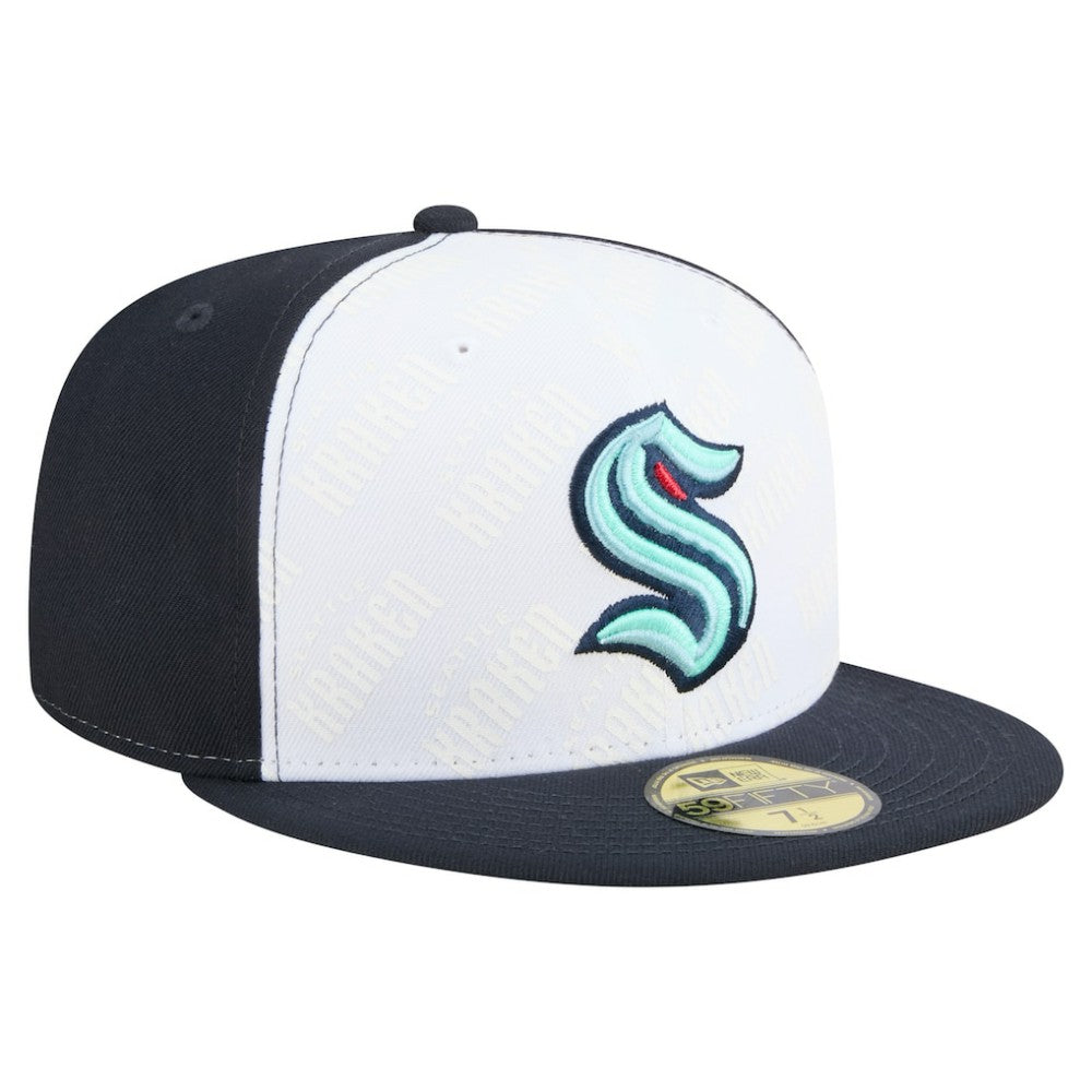 NHL Seattle Kraken New Era Repeat Two-Tone 59FIFTY Fitted Hat