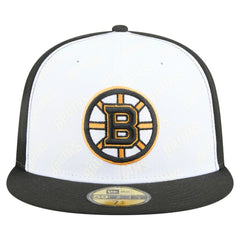 NHL Boston Bruins New Era Repeat Two-Tone 59FIFTY Fitted Hat