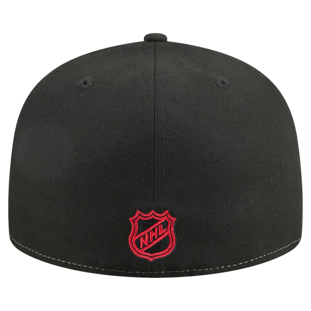 NHL Chicago Blackhawks New Era Repeat Two-Tone 59FIFTY Fitted Hat