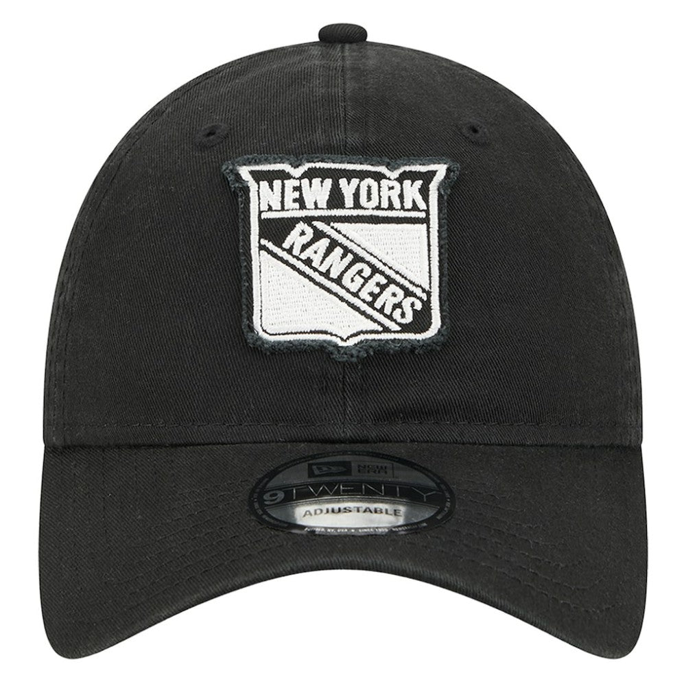 NHL New York Rangers New Era Stamp Fabric Applique 9TWENTY Adjustable Hat