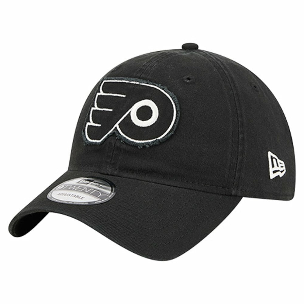 NHL Philadelphia Flyers New Era Stamp Fabric Applique 9TWENTY Adjustable Hat