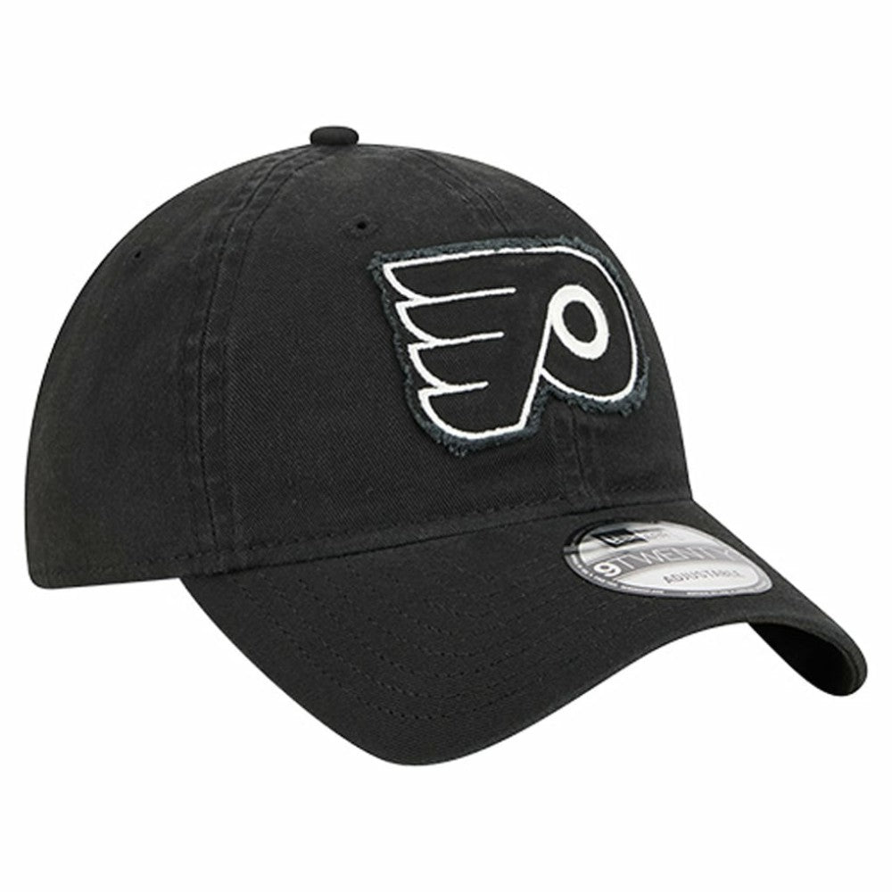 NHL Philadelphia Flyers New Era Stamp Fabric Applique 9TWENTY Adjustable Hat