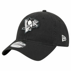 NHL Pittsburgh Penguins New Era Stamp Fabric Applique 9TWENTY Adjustable Hat