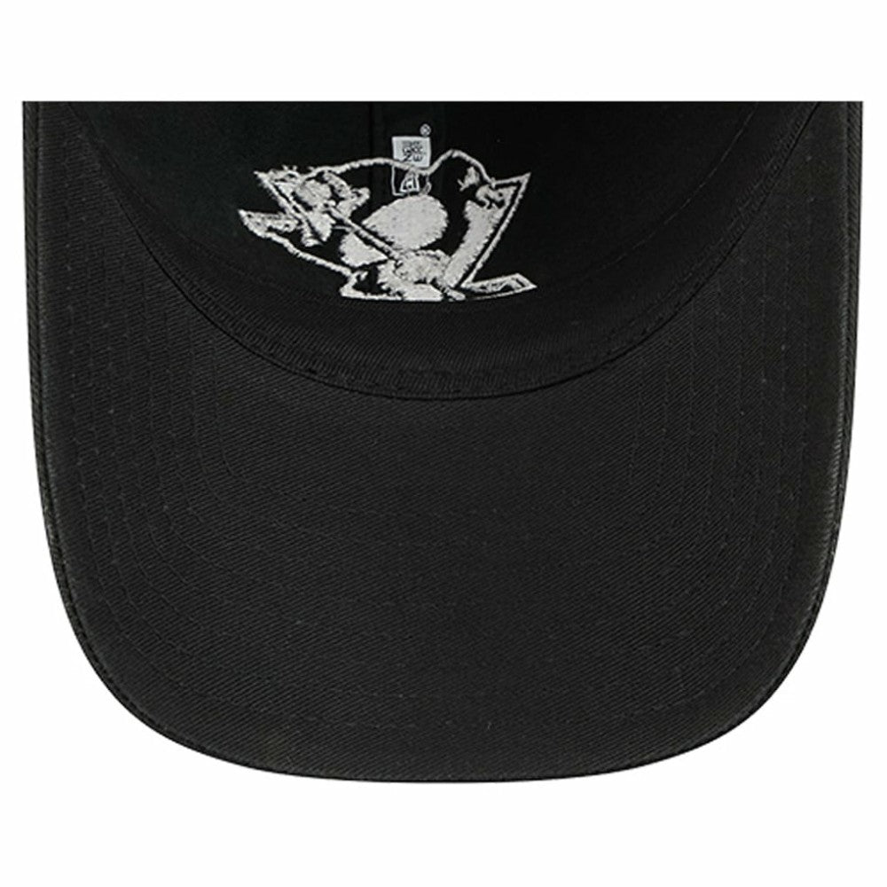 NHL Pittsburgh Penguins New Era Stamp Fabric Applique 9TWENTY Adjustable Hat
