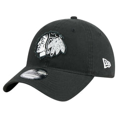 NHL Chicago Blackhawks New Era Stamp Fabric Applique 9TWENTY Adjustable Hat