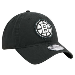 NHL Boston Bruins New Era Stamp Fabric Applique 9TWENTY Adjustable Hat