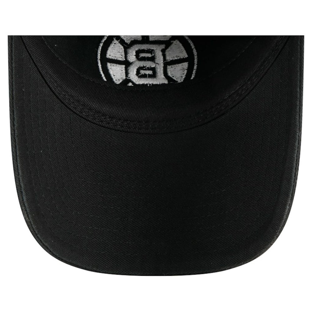 NHL Boston Bruins New Era Stamp Fabric Applique 9TWENTY Adjustable Hat