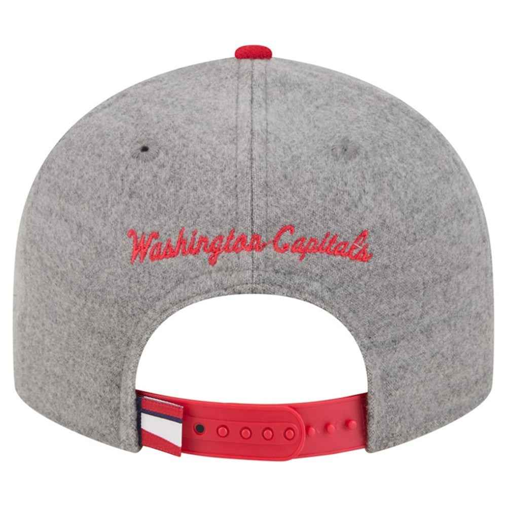 NHL Washington Capitals New Era Wool Pin Low Profile 9FIFTY Snapback Hat