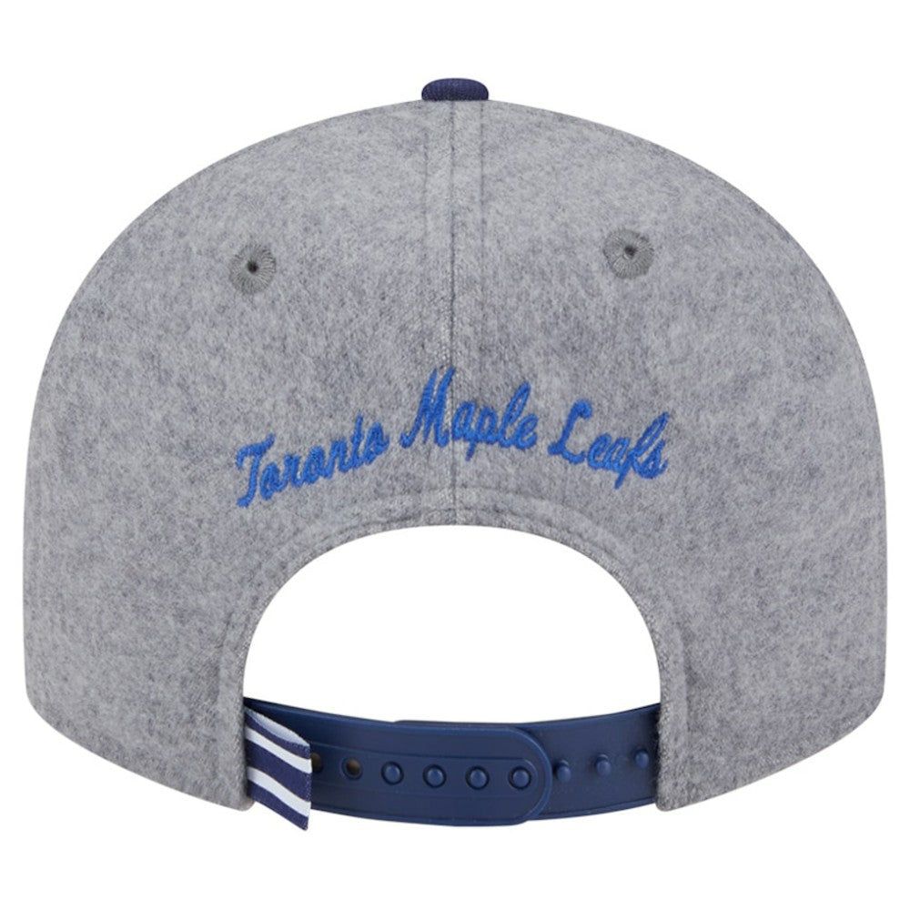 NHL Toronto Maple Leafs New Era Wool Pin Low Profile 9FIFTY Snapback Hat