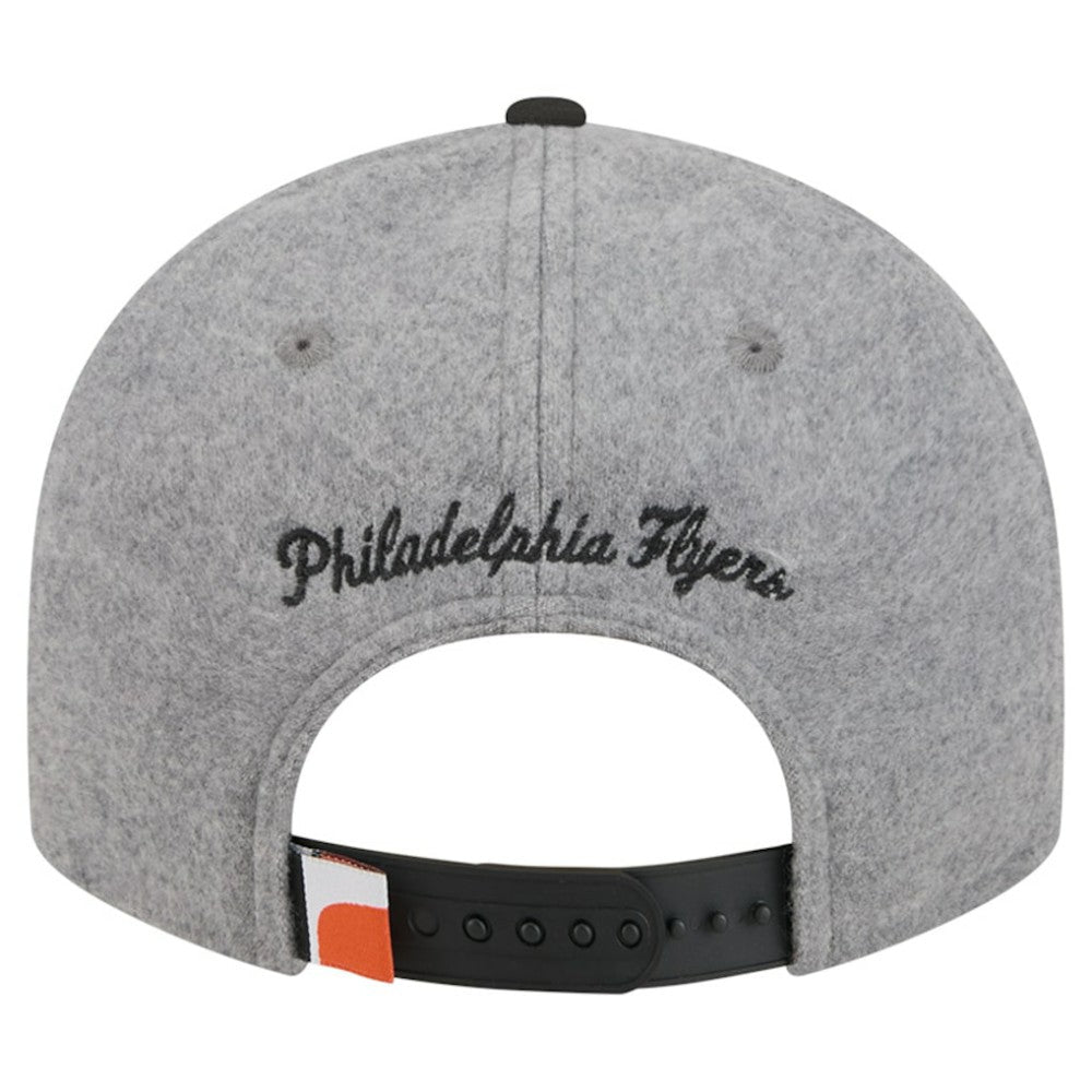 NHL Philadelphia Flyers New Era Wool Pin Low Profile 9FIFTY Snapback Hat