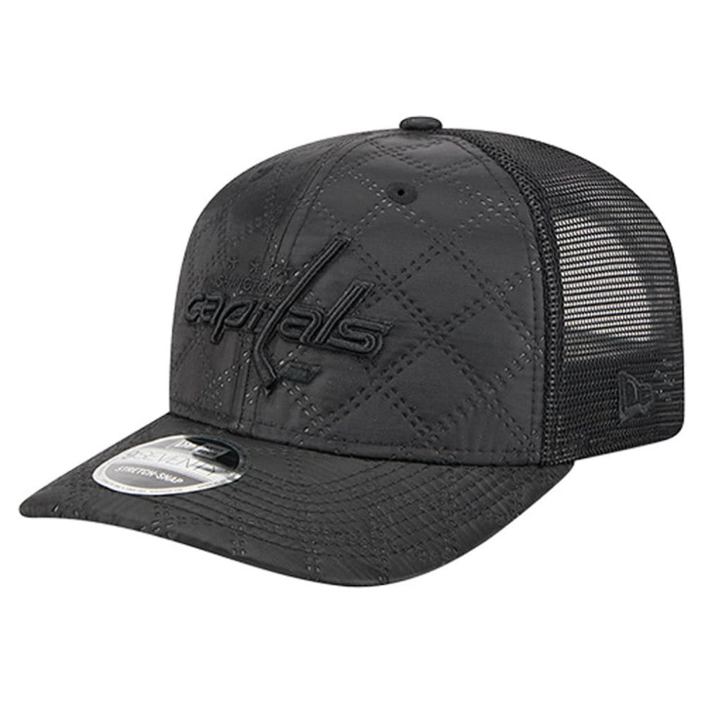 NHL Washington Capitals New Era Quilted Nylon 9SEVENTY Adjustable Trucker Hat