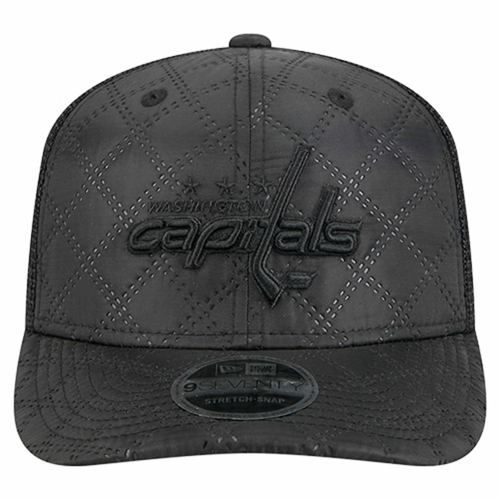 NHL Washington Capitals New Era Quilted Nylon 9SEVENTY Adjustable Trucker Hat