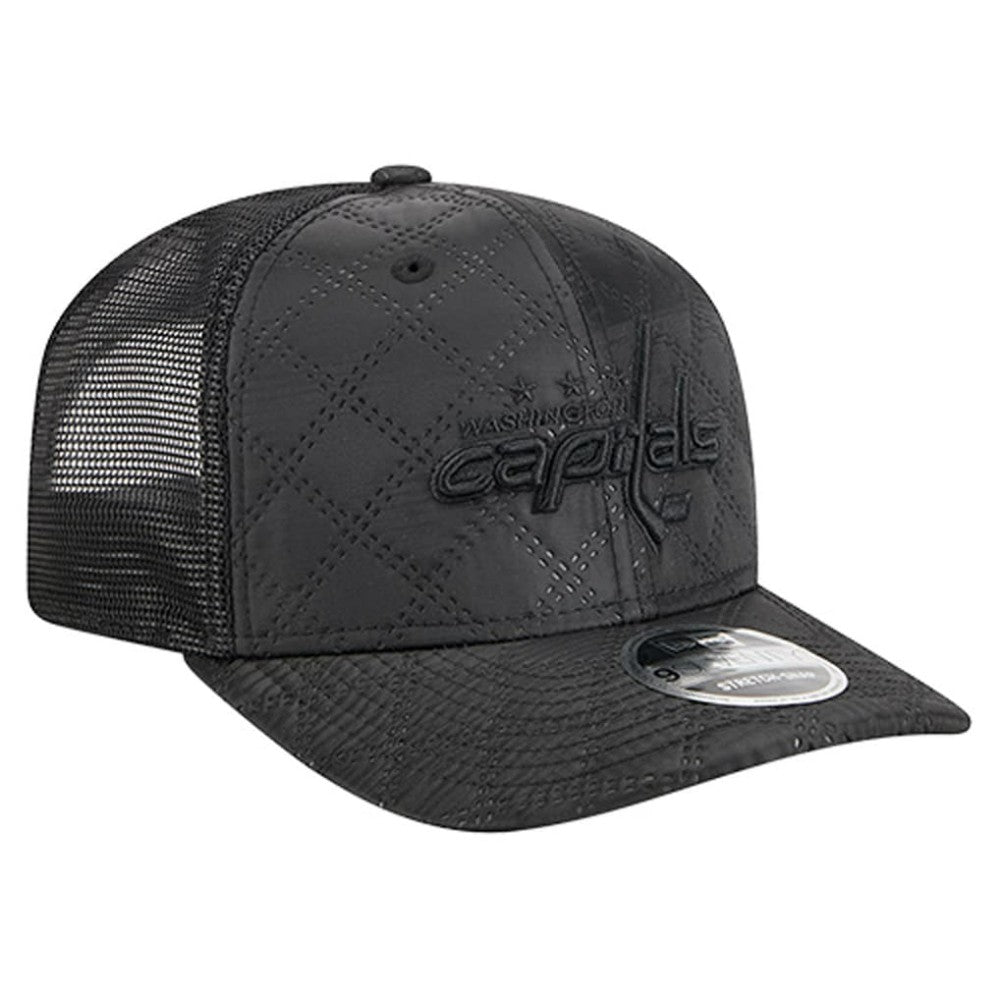 NHL Washington Capitals New Era Quilted Nylon 9SEVENTY Adjustable Trucker Hat