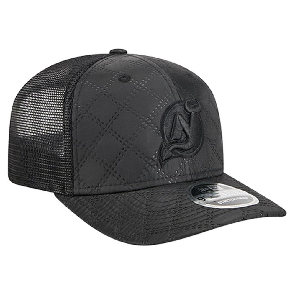 NHL New Jersey Devils New Era Quilted Nylon 9SEVENTY Adjustable Trucker Hat