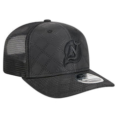 NHL New Jersey Devils New Era Quilted Nylon 9SEVENTY Adjustable Trucker Hat