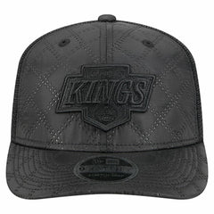 NHL Los Angeles Kings New Era Quilted Nylon 9SEVENTY Adjustable Trucker Hat