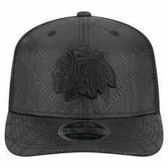NHL Chicago Blackhawks New Era Quilted Nylon 9SEVENTY Adjustable Trucker Hat