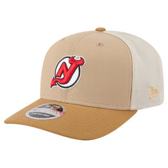 NHL New Jersey Devils New Era Two-Tone Trucker 9SEVENTY Stretch Snap Adjustable Hat