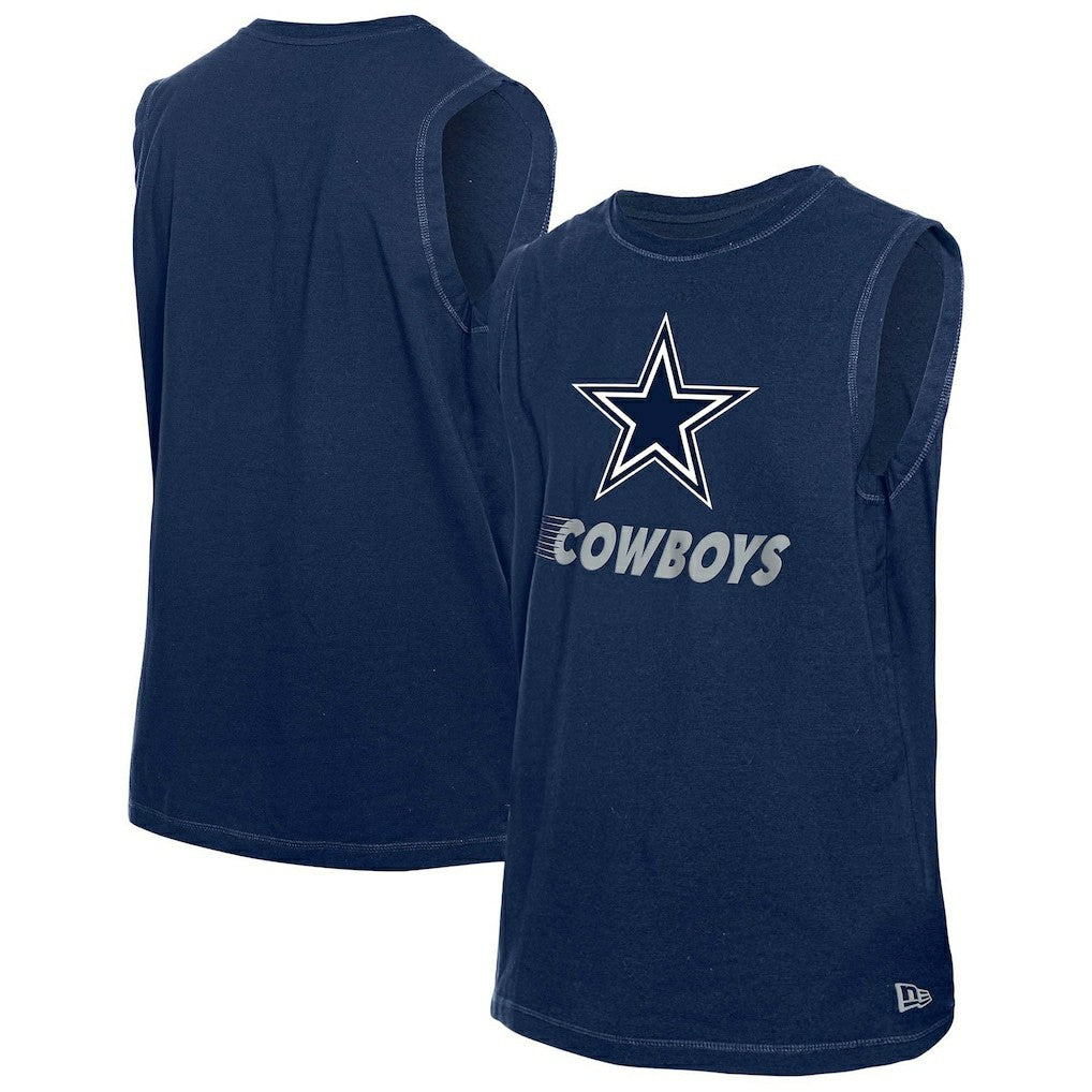 Leisure Collection Muscle Tank Top - Dallas Cowboys Tops
