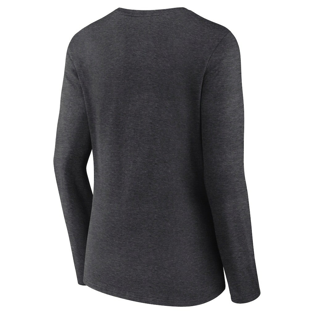 Women's Super Bowl LIX Quick Pass Long Sleeve V-Neck T-Shirt - Philadelphia Eagles T-shirts