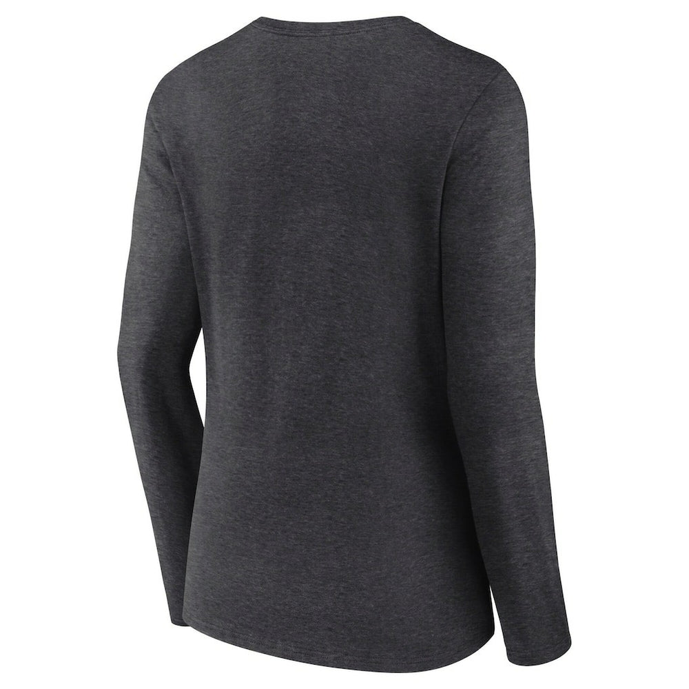 Women's Super Bowl LIX Quick Pass Long Sleeve V-Neck T-Shirt - Philadelphia Eagles T-shirts